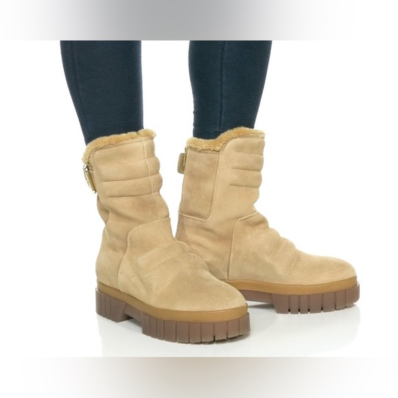 New Free People Fable Faux Fur Boot size 5.5 6 36 MSRP: $188 - Picture 7 of 11